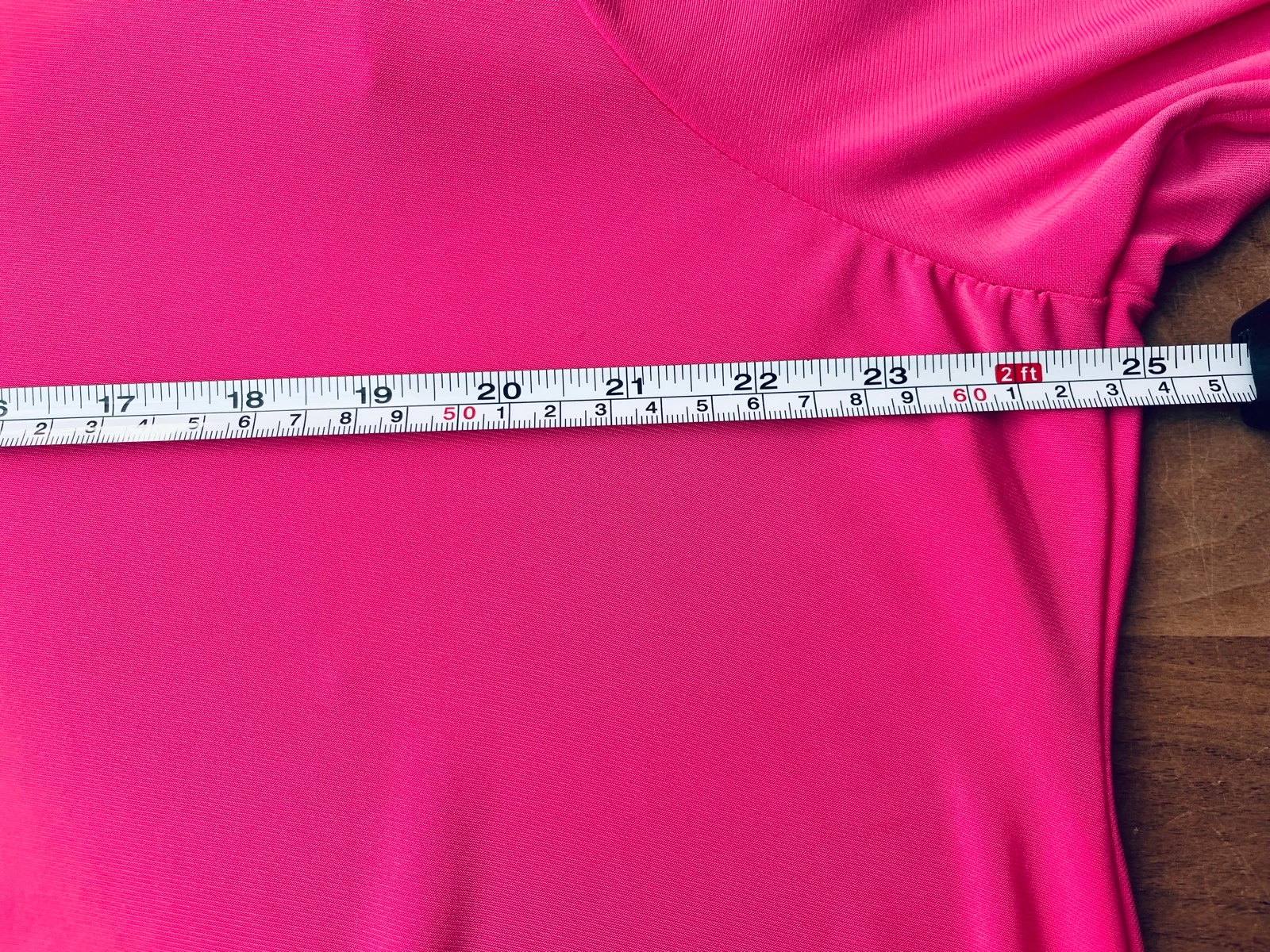 🌺 𝒎𝒛 | Yoek | Tuniek / Jurk | XL 50/52 | roze | Goudkleurige vlinders – photo 5